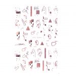 STICKER UNGHII STZ SJ-001 ROSE GOLD