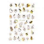 STICKER UNGHII STZ SJ-005 GOLD
