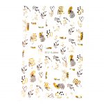 STICKER UNGHII STZ SJ-006 GOLD