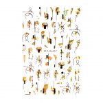 STICKER UNGHII STZ SJ-007 GOLD