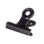 CLIP METALIC NEGRU 31MM
