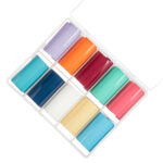 Set folie de transfer mata - 10 culori