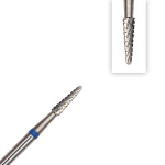 Bit Carbid pentru freza  - con albastru scurt 2.3 mm