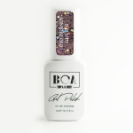 Ojă semipermanentă 050 Brandy Glitter - 8 ml