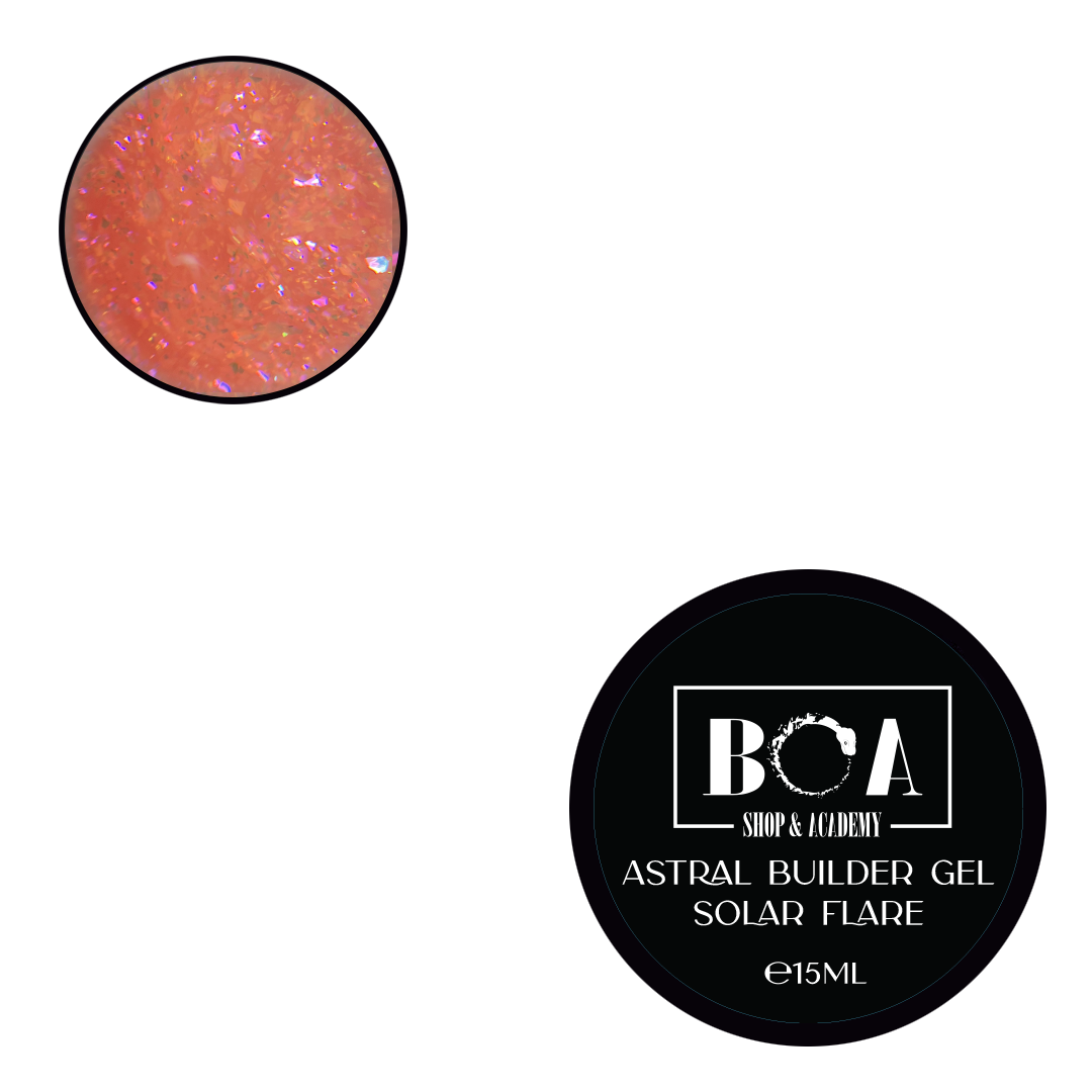 Builder Gel Astral Solar Flare Astral Builder Gel Solar Flare - 50 ml - imagine 1