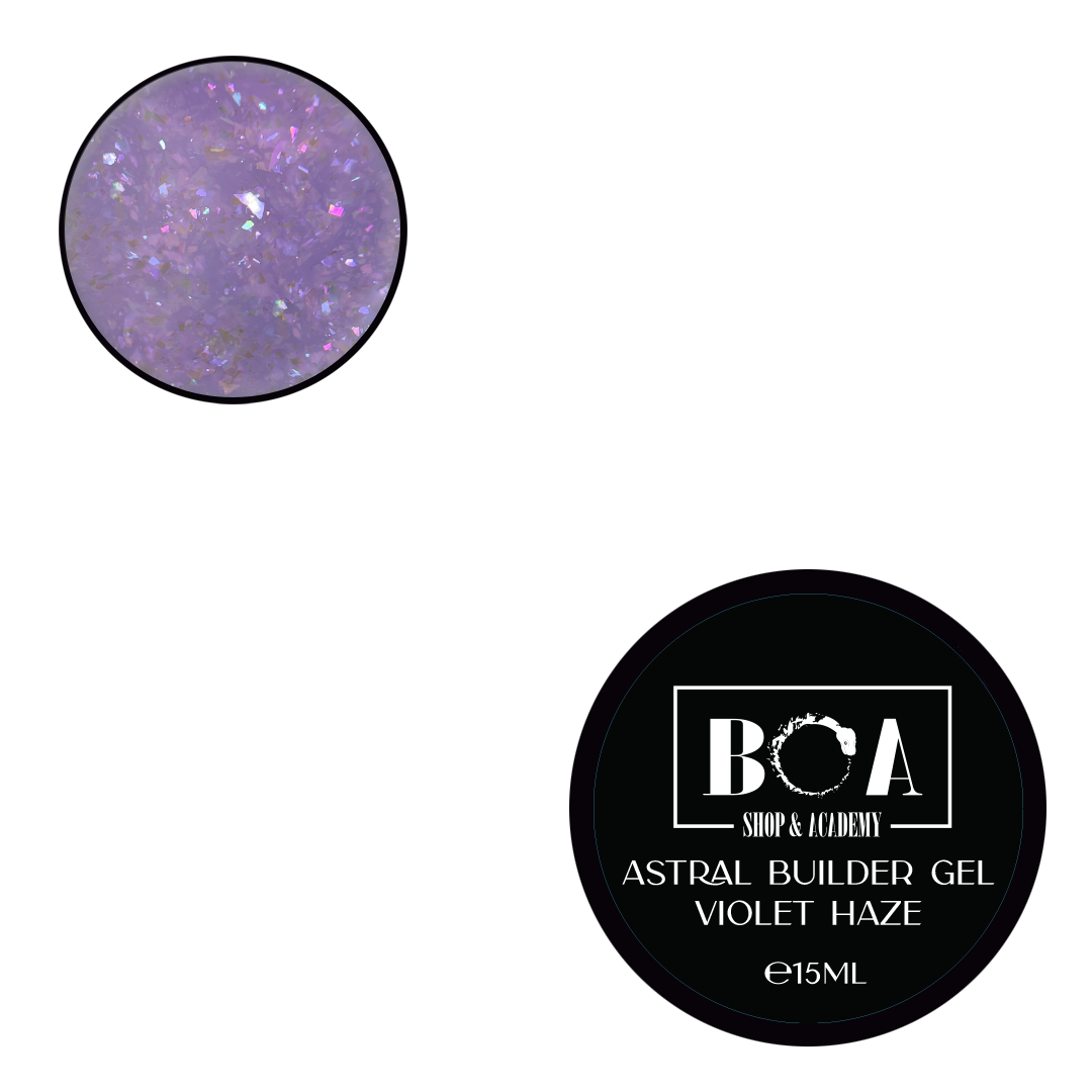 Builder gel Astral Violet Haze Astral Builder Gel Violet Haze - 50 ml - imagine 1